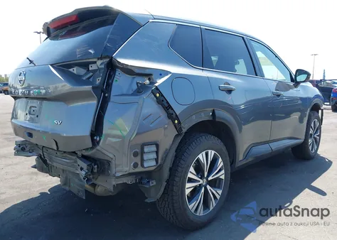 2021 Nissan Rogue Sv Fwd from USA, damaged, VIN 5N1AT3BA0MC821439